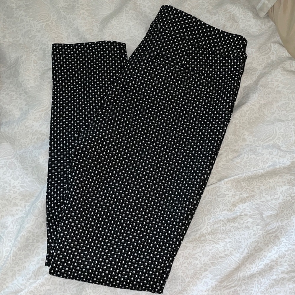 Sz 10 polka dot Dress pants